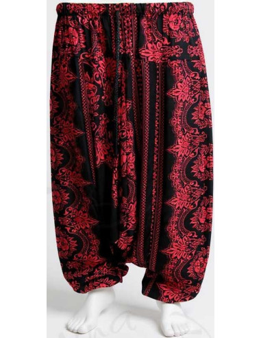 Sarouel de couleur rouge