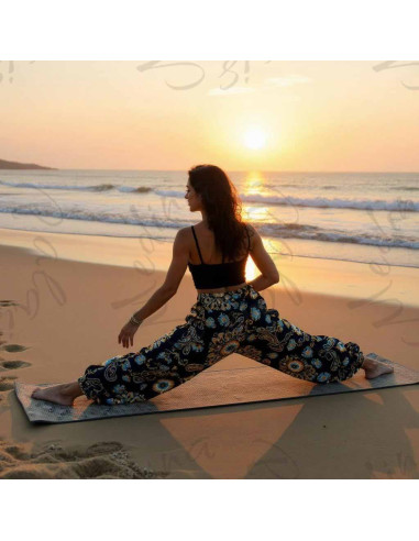 Loose yoga harem pants