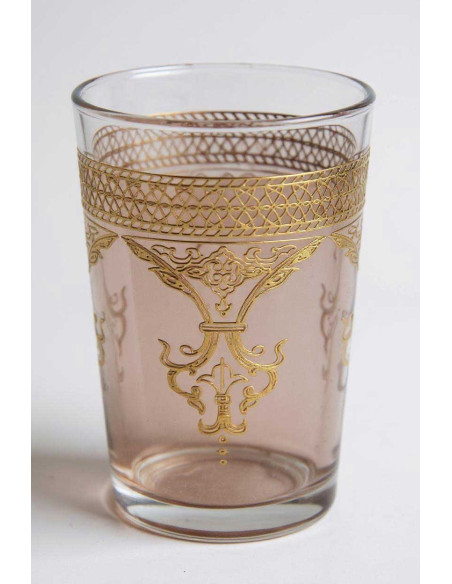 Light Purple Moroccan Tea Glass