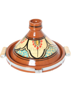 Tajine marocain en terre cuite 30 cm (12 po) – 4 à 6...