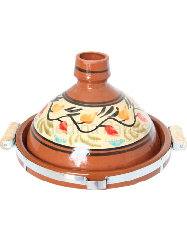 Tajine marocain en terre cuite 30 cm (12 po) –...