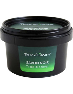 Terre d'Oléane Black Soap with Olive Oil – 250 g