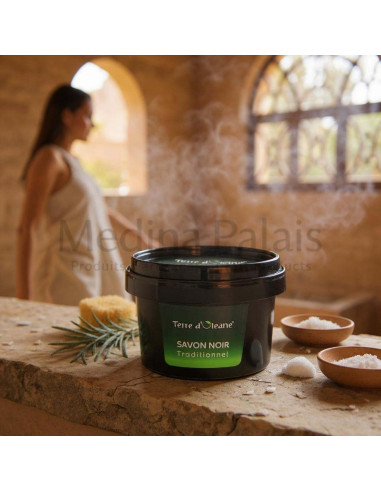 Savon noir traditionnel à l’huile d’olive –...
