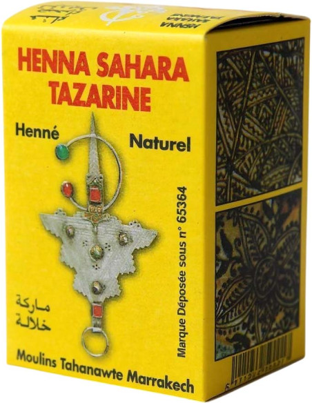 Moroccan Henna for Hands & Feet – 100 g Powder