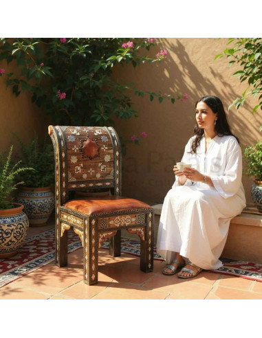 Arabian accent chair