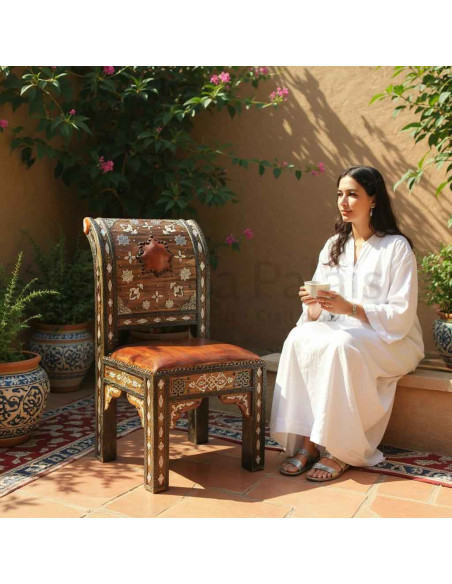 Arabian accent chair