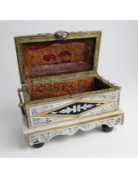 Moroccan bone chest