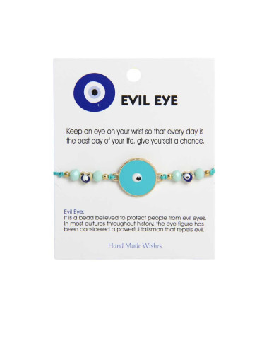 Greek eye bracelet