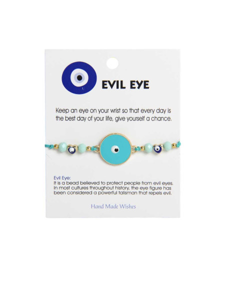 Greek eye bracelet