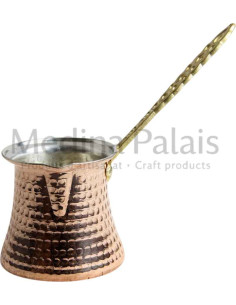 Hammered Copper Turkish Coffee Pot – Large