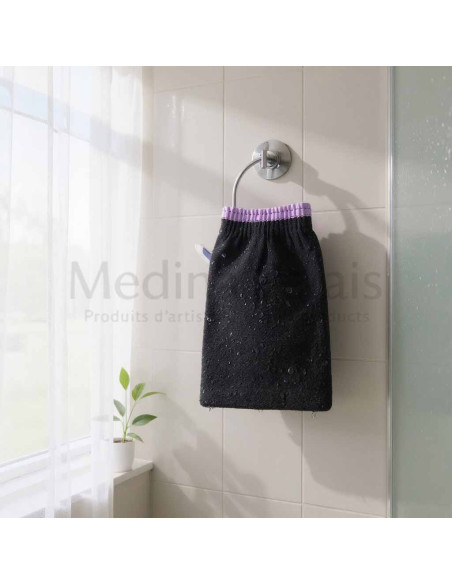 Hammam Kessa Glove – Black Soap Exfoliation