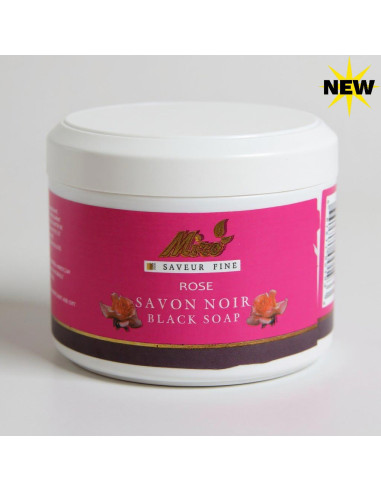 Moroccan Black Soap Trio – Unscented, Rose,...