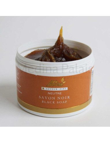 Moroccan Black Soap Trio – Unscented, Rose,...