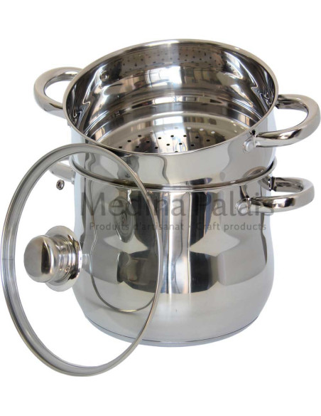 14L stainless steel couscous pot