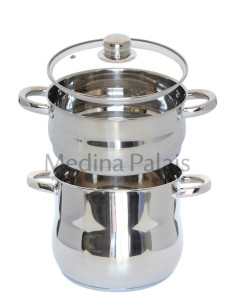 4L stainless steel couscous pot 2
