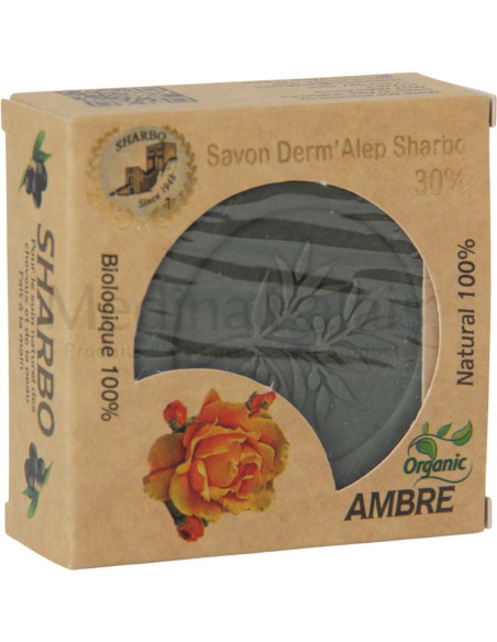 Savon d'Alep à l'ambre – Savon naturel 125 g