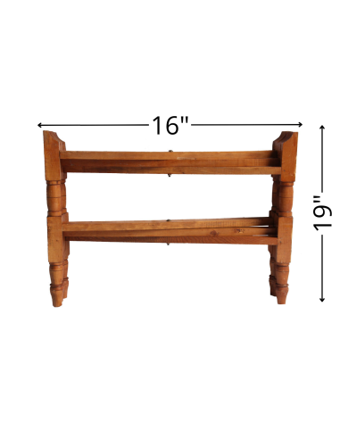 Hammered Copper Tray Table, Small