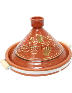 Tajine marocain en terre cuite 33 cm (13 po) – 6 à 8...