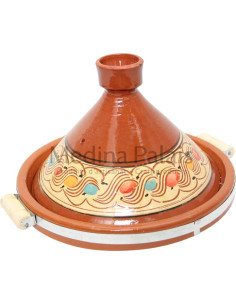 Tajine marocain en terre cuite 33 cm (13 po) – 6 à 8...