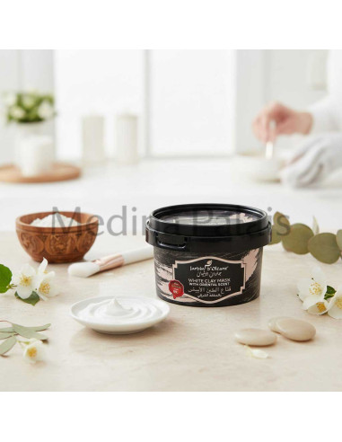 Masque à l'argile blanche pour le visage – 250 g