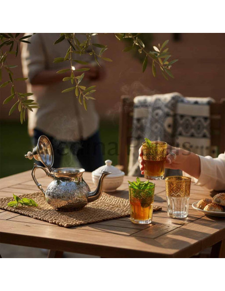 Moroccan Copper Teapot – 300 ml