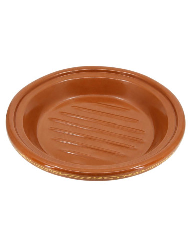 Tajine marocain en terre cuite 36 cm (14 po) –...