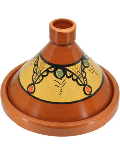 Handcrafted Moroccan clay tagine