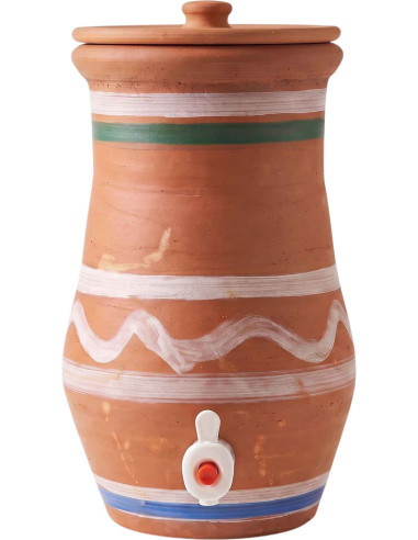 Handcrafted Moroccan Terracotta Fountain