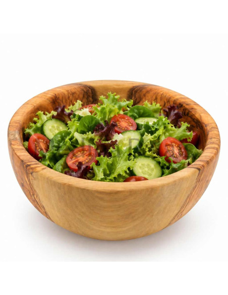 Tunisian Olive Wood Bowl, 5 Sizes