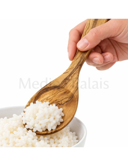 Cuillère de cuisine en bois d'olivier, 5 tailles