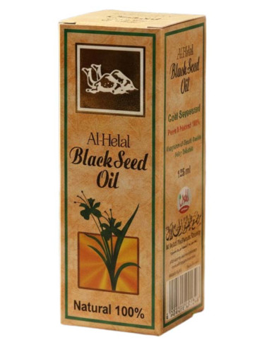 Al-Helal Cold-Pressed Black Seed Oil – 125 ml