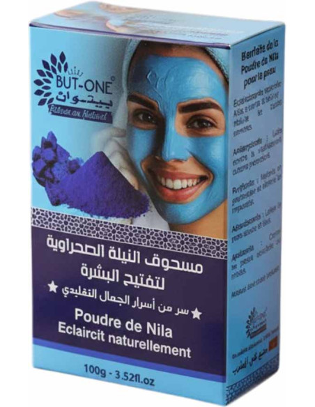 Moroccan Blue Nila 100% Natural – 100 g Powder