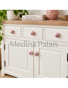 Pink Ceramic Cabinet Knobs – Assorted Designs 2