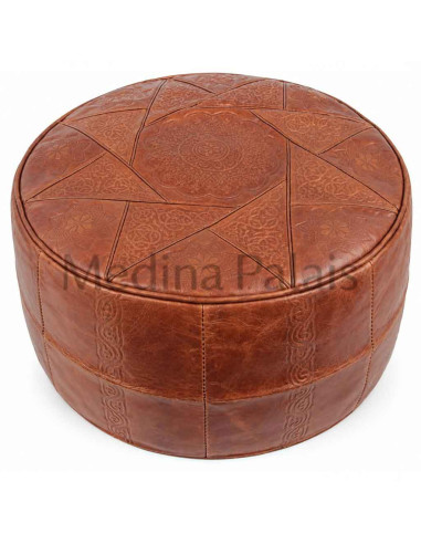 Pouf traditionnel marocain