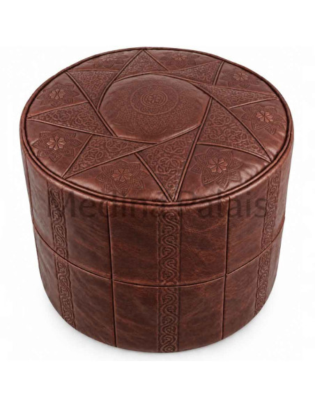Pouf décoratif marocain