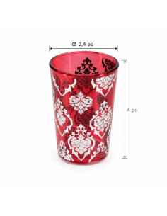Set of six tea glasses 2