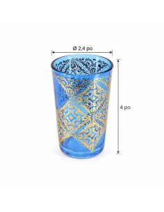Set of six glasses 2