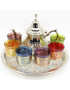 Traditional Moroccan Tea Set – Complete Set for 6 People