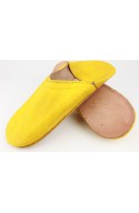 Babouche marocaine au bout rond simple