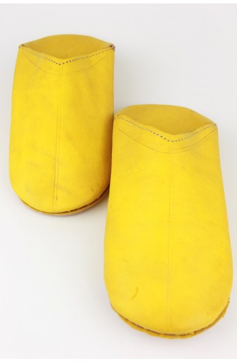 Babouche marocaine au bout rond simple