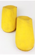 Babouche marocaine au bout rond simple