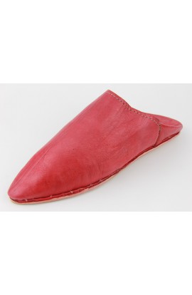 Babouche pointed plain pink