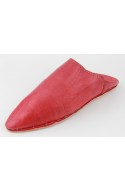 Babouche pointed plain pink