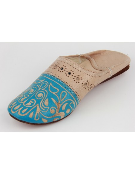 Babouche Mankouch turquoise