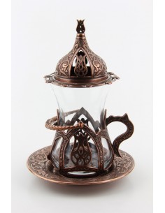 Gold Turkish tea red 2