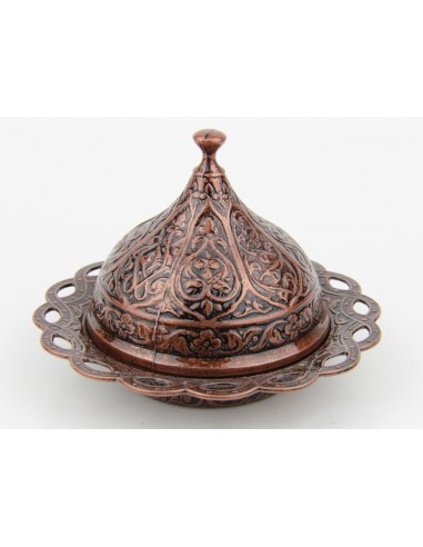 Turkish tea service familiale red