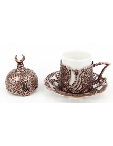 Verre à thé et café turque noir