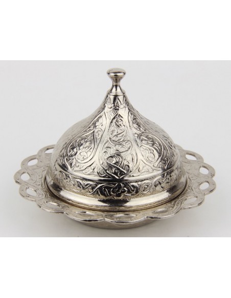 Bronze Turkish tea and coffee glass double