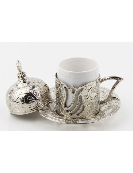 Verre à thé et café turque double bronze