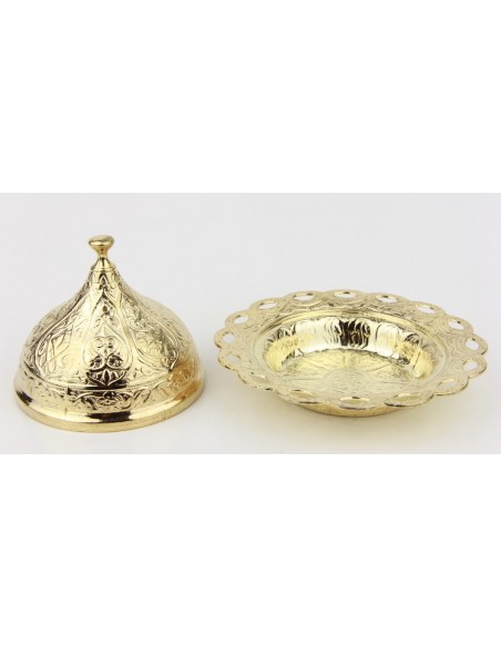 Black Turkish tea and coffee glass double